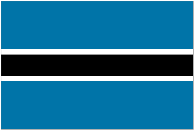 Republic of Botswana Flag